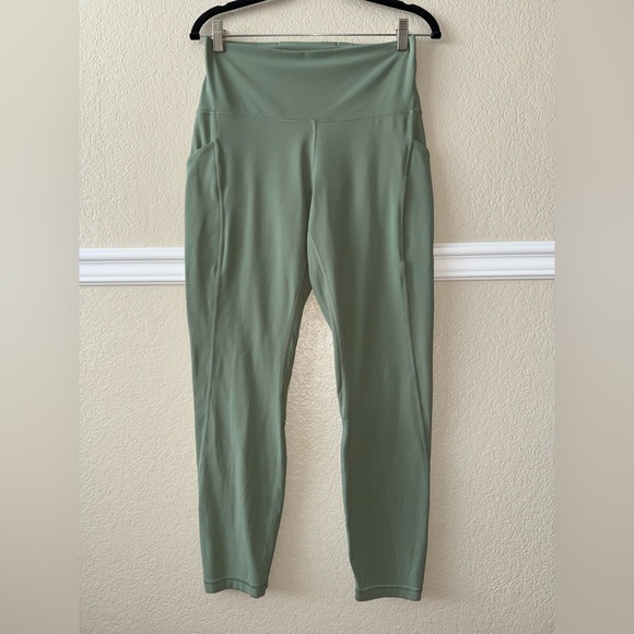 Lululemon Align High-Rise Pant with Pockets 25" Green Size 10 - Picture 6 of 7